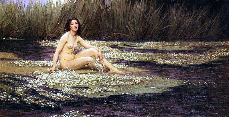 The water nymph, Herbert James Draper